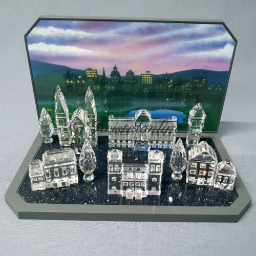 Swarovski Kristal | Silver Crystal | Kristal Stad | Stad - Compleet - 12 Delen